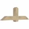 Ekena Millwork Eugene Rough Sawn Timber Gable Bracket, Douglas Fir, 60"W x 20"H x 6"D x 6"F, 8/12 Pitch GBW060X20X0606EUG00RDF - alternate 3